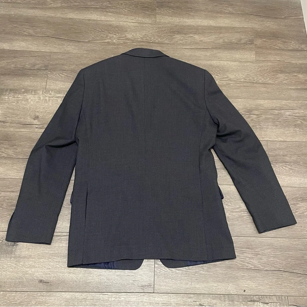John Varvatos USA Men's 2-Button Blazer Gray Lined Size 40R